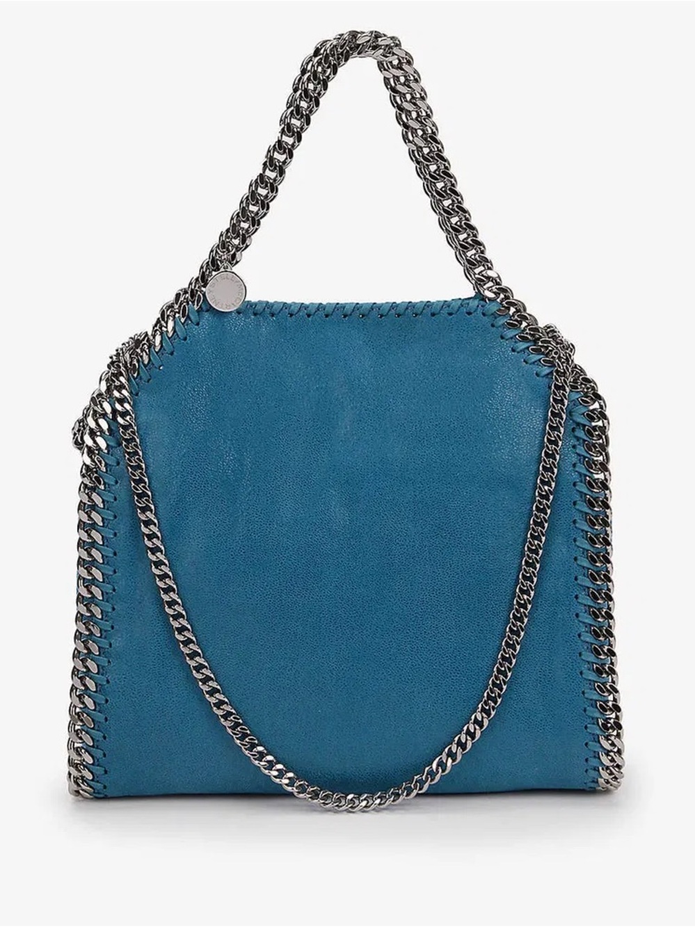 Stella McCartney Teal Chain-Trimmed Purse 💚 - Picture 2 of 12